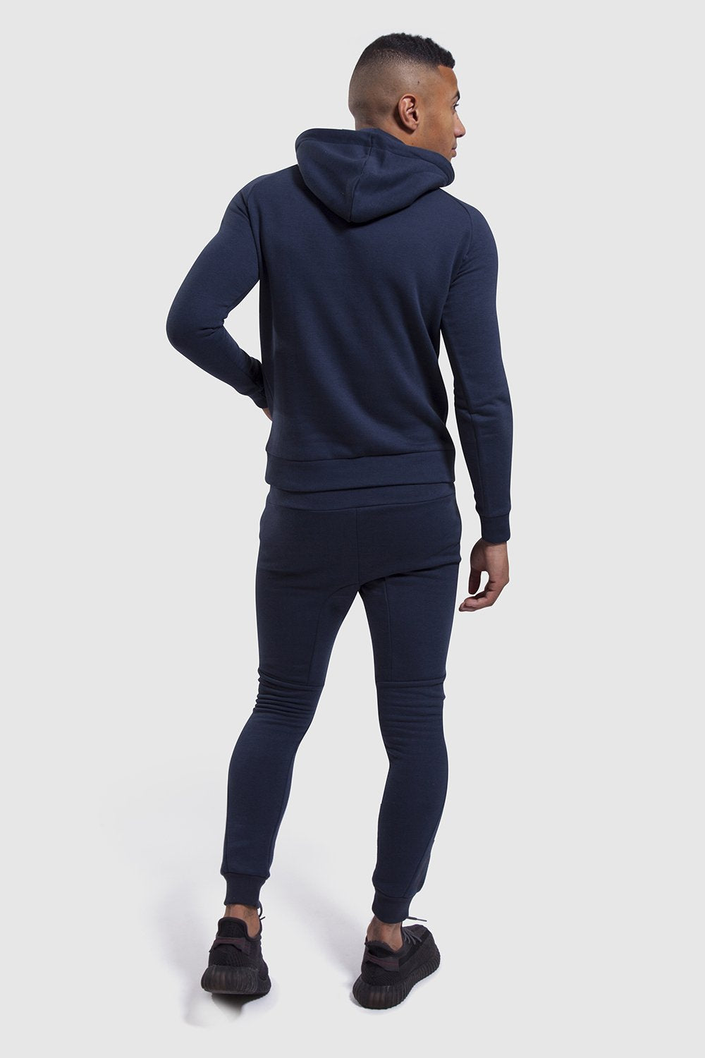 Bentley Hoodie - Navy/White