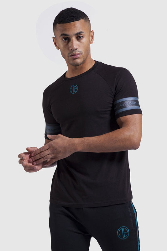 Firestone T-Shirt - Black/Teal