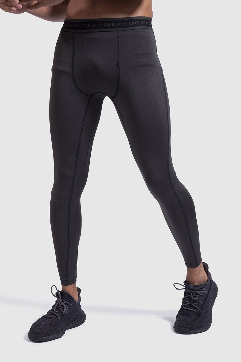 One Athletic sports leggings for men in khaki