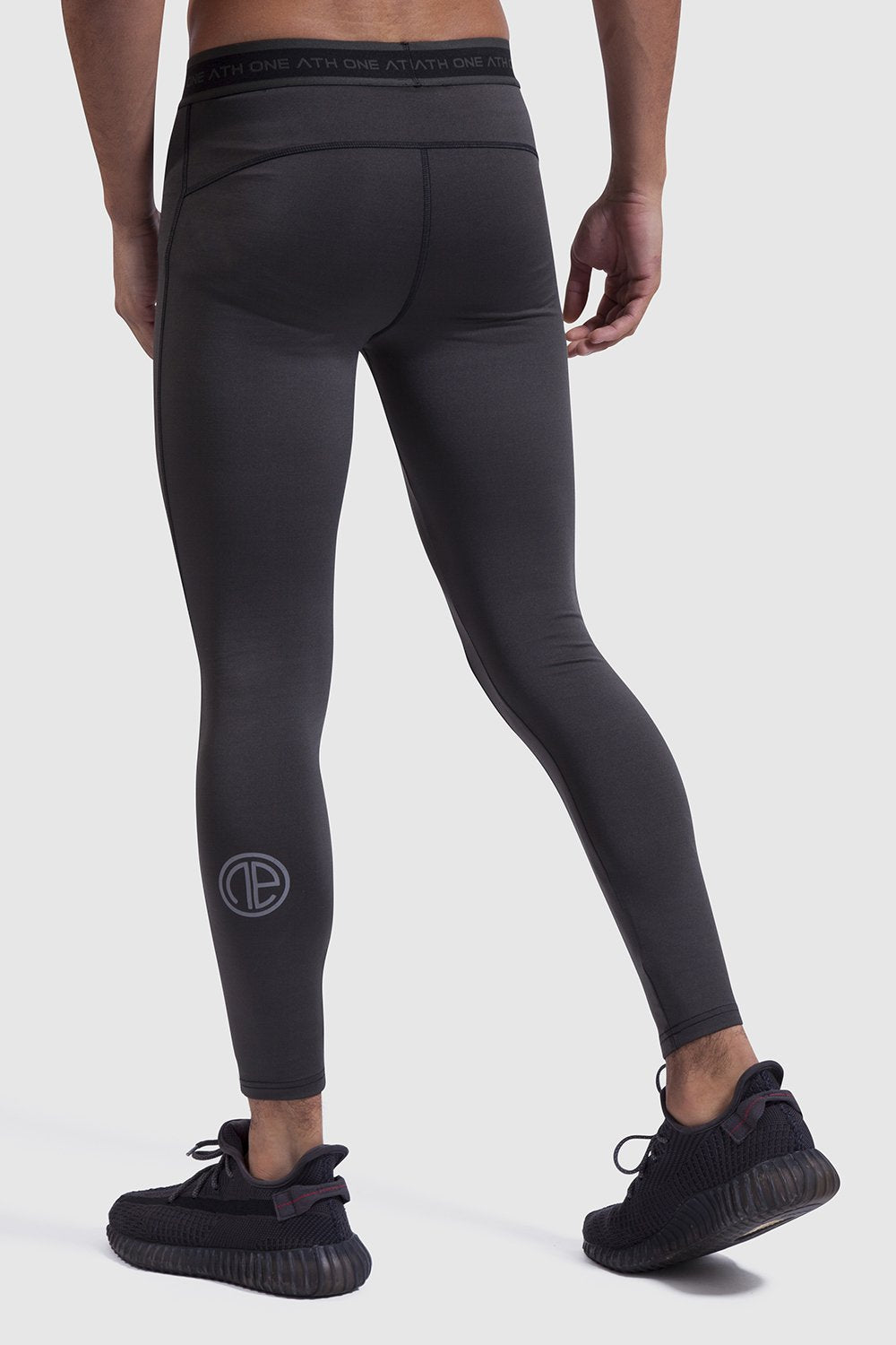 back detail on mens leggings by One Athletic