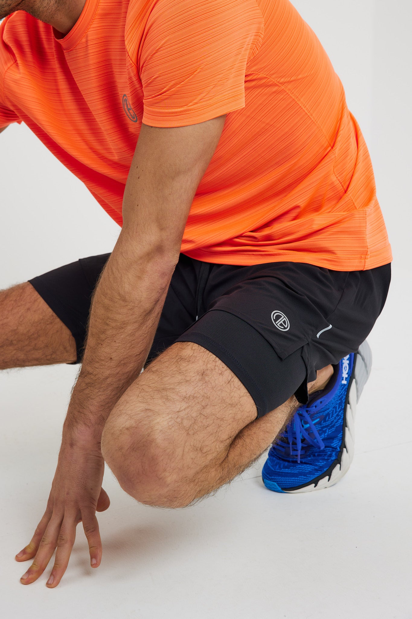Strike 2 in 1 Running Shorts - Black