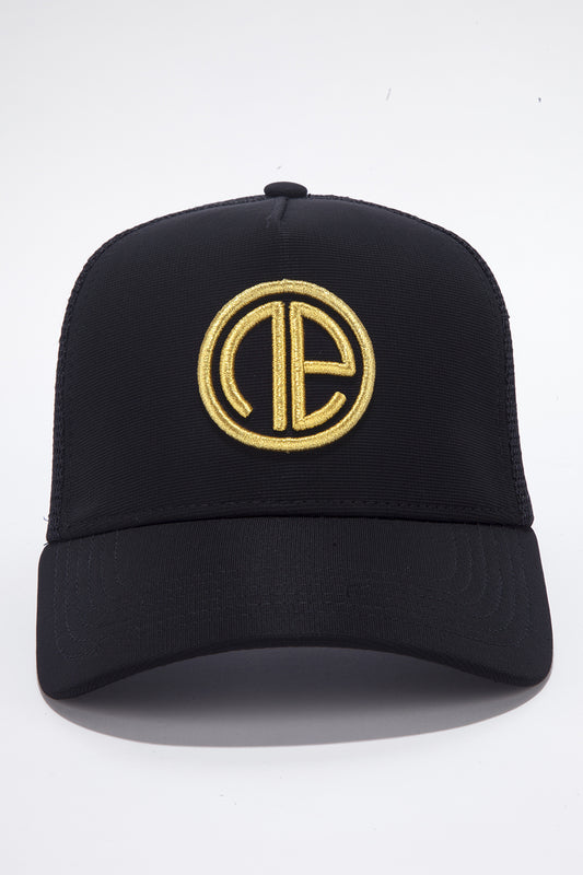 Trucker Cap - Black/Gold
