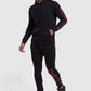 Bentley Hoodie - Black/Red