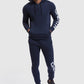 Bentley Hoodie - Navy/White