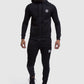 mens Firestone II black tracksuit