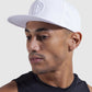 Flat-Peak Cap - White