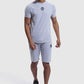 One Athletic training top and shorts in grey