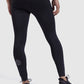 reflective logo on sports leggings for men