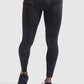 mens khaki sports leggings