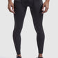 Khaki sports leggings for men