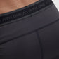 Waist detail on mens khaki sports leggings
