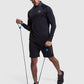 Mtech Run 1/4 Zip - Black