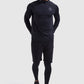 Mtech Run 1/4 Zip - Black