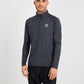 React 1/4 Zip - Grey/Black