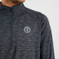 React 1/4 Zip - Black/Grey