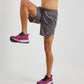 Rise Split Leg Short - Grey