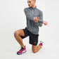 Rise Split Leg Short - Black