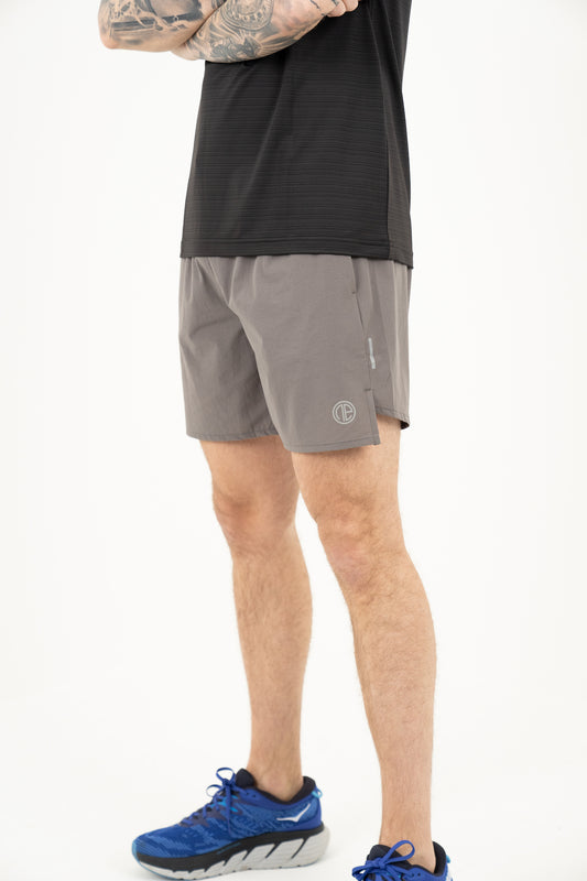 Strike Running Shorts - Grey