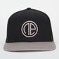 Flat-Peak Cap - Black/Grey