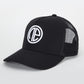 Trucker Cap - Black/White