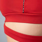 Payton Sports Bra - Red