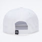 Flat-Peak Cap - White